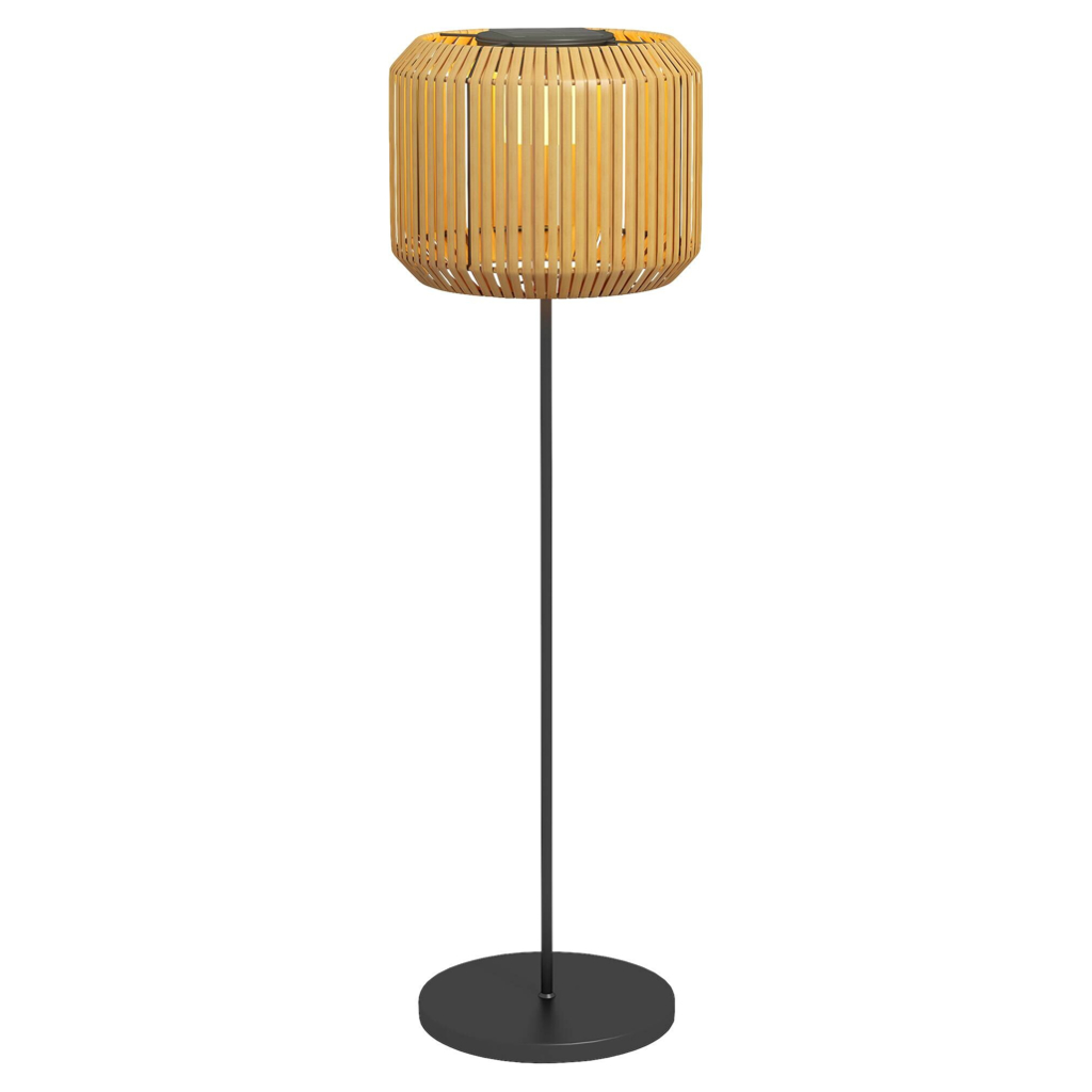Solarleuchte 867-152V00YL
gelb Edelstahl Polyrattan B/H/L: ca. 34x34x130 cm