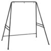 Outsunny Hängesesselgestell schwarz Polypropylen B/H/L: ca. 143x178x180 cm Outsunny Hängesesselgestell schwarz Polypropylen B/H/L: ca. 143x178x180 cm