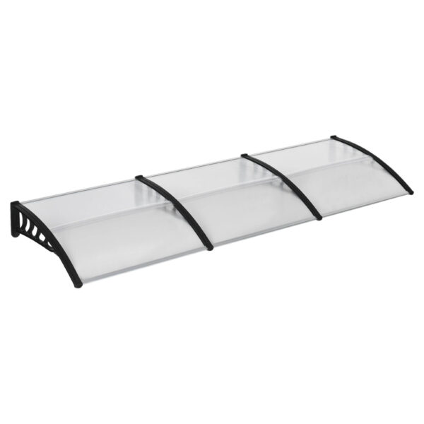 Outsunny Pultvordach transparent B/H/L: ca. 96x27x303 cm