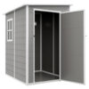 Outsunny Gartenhaus grau B/H/L: ca. 149x192x122 cm