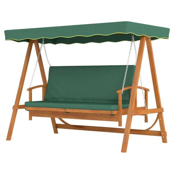 Outsunny Hollywoodschaukel dunkelgrün Polyester B/H/L: ca. 130x181x236 cm Outsunny Hollywoodschaukel dunkelgrün Polyester B/H/L: ca. 130x181x236 cm