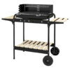 Outsunny Holzkohlegrill Metall B/H/L: ca. 47x95x103 cm