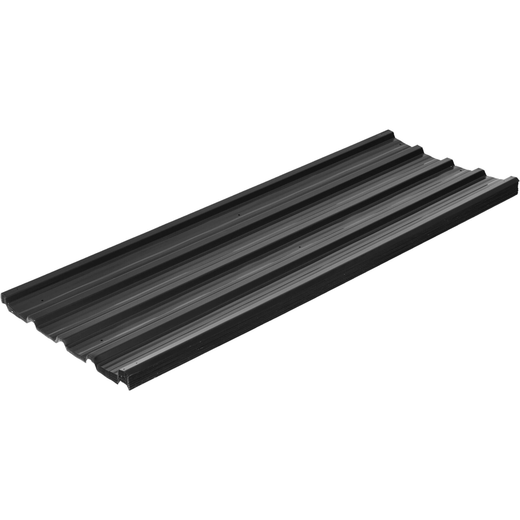 Outsunny Dachblech dunkelgrau B/H/L: ca. 45x1x129 cm