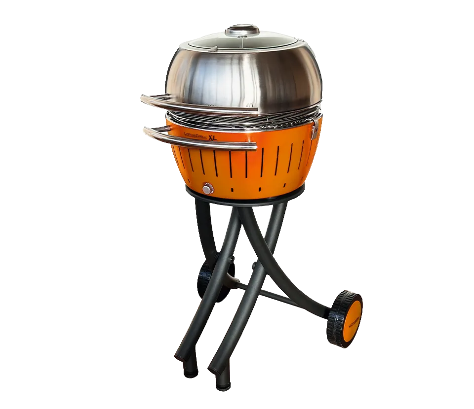 LotusGrill® XL Garten – Set Orange (B)