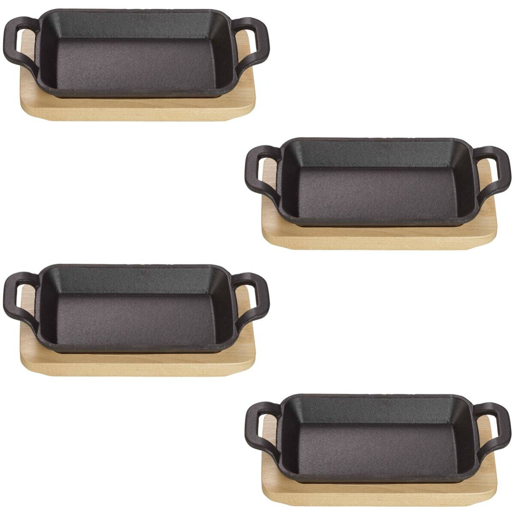 ECHTWERK Servierpfanne schwarz Eisen B/H/L: ca. 10x4x20 cm