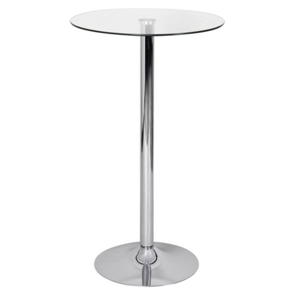 Amstyle Tisch glasklar Glas B/H/T: ca. 60x105x60 cm