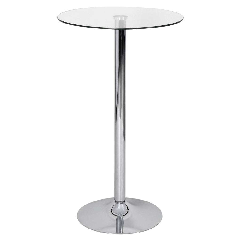 Amstyle Tisch glasklar Glas B/H/T: ca. 60x105x60 cm
