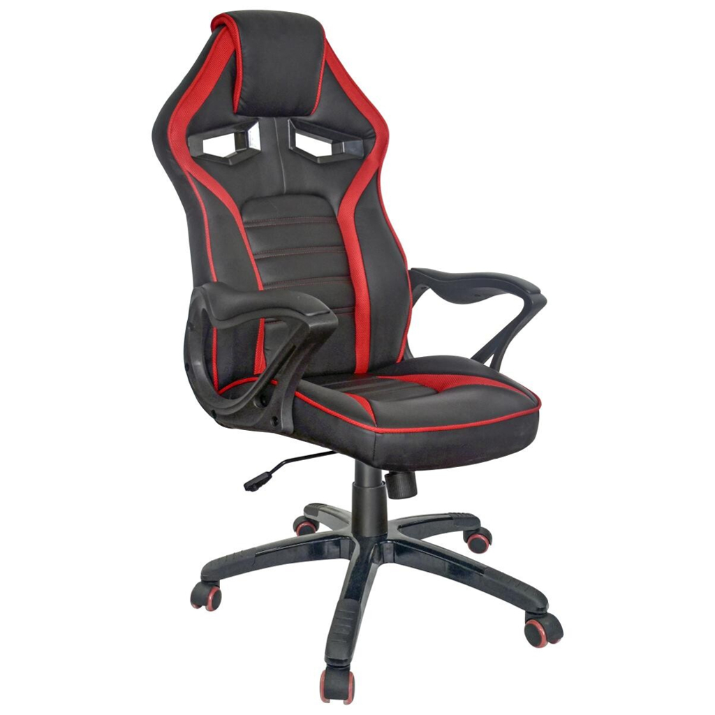 POCO Chefsessel Stage schwarz rot