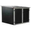 Westmann Fahrradgarage Gartenbox anthrazit anthrazit B/H/L: ca. 203x158x200 cm
