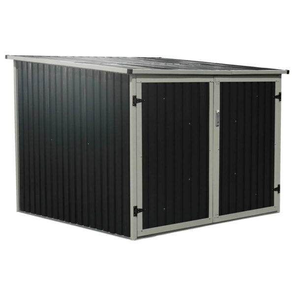 Westmann Fahrradgarage Gartenbox anthrazit anthrazit B/H/L: ca. 203x158x200 cm Westmann Fahrradgarage Gartenbox anthrazit anthrazit B/H/L: ca. 203x158x200 cm