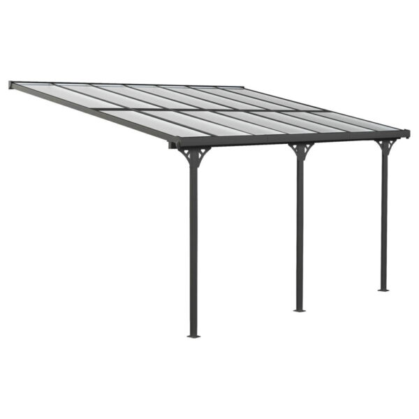 Westmann Terrassenüberdachung Bruce grau Aluminium B/H/T: ca. 434x269x300 cm Westmann Terrassenüberdachung Bruce grau Aluminium B/H/T: ca. 434x269x300 cm