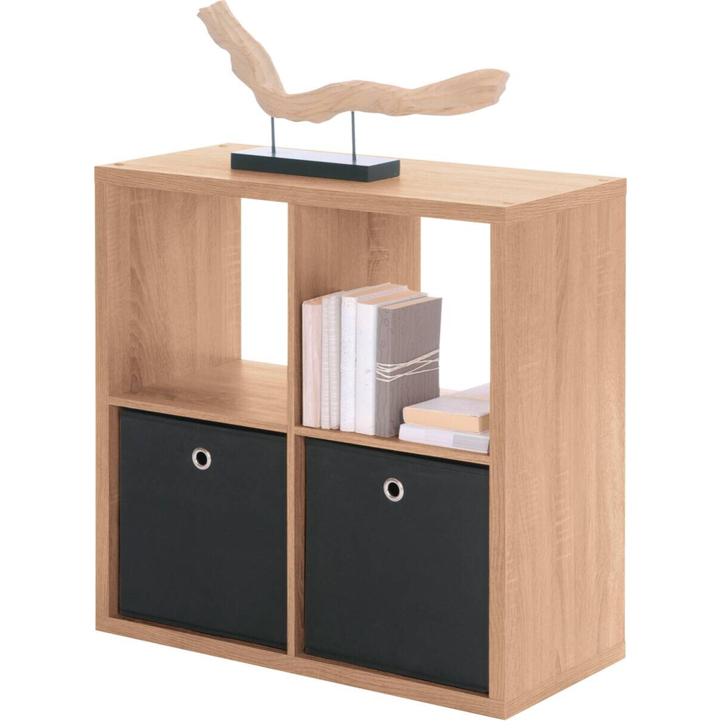 POCO Raumteiler Max Eiche Sonoma Nachbildung B/H/T: ca. 73x73x33 cm