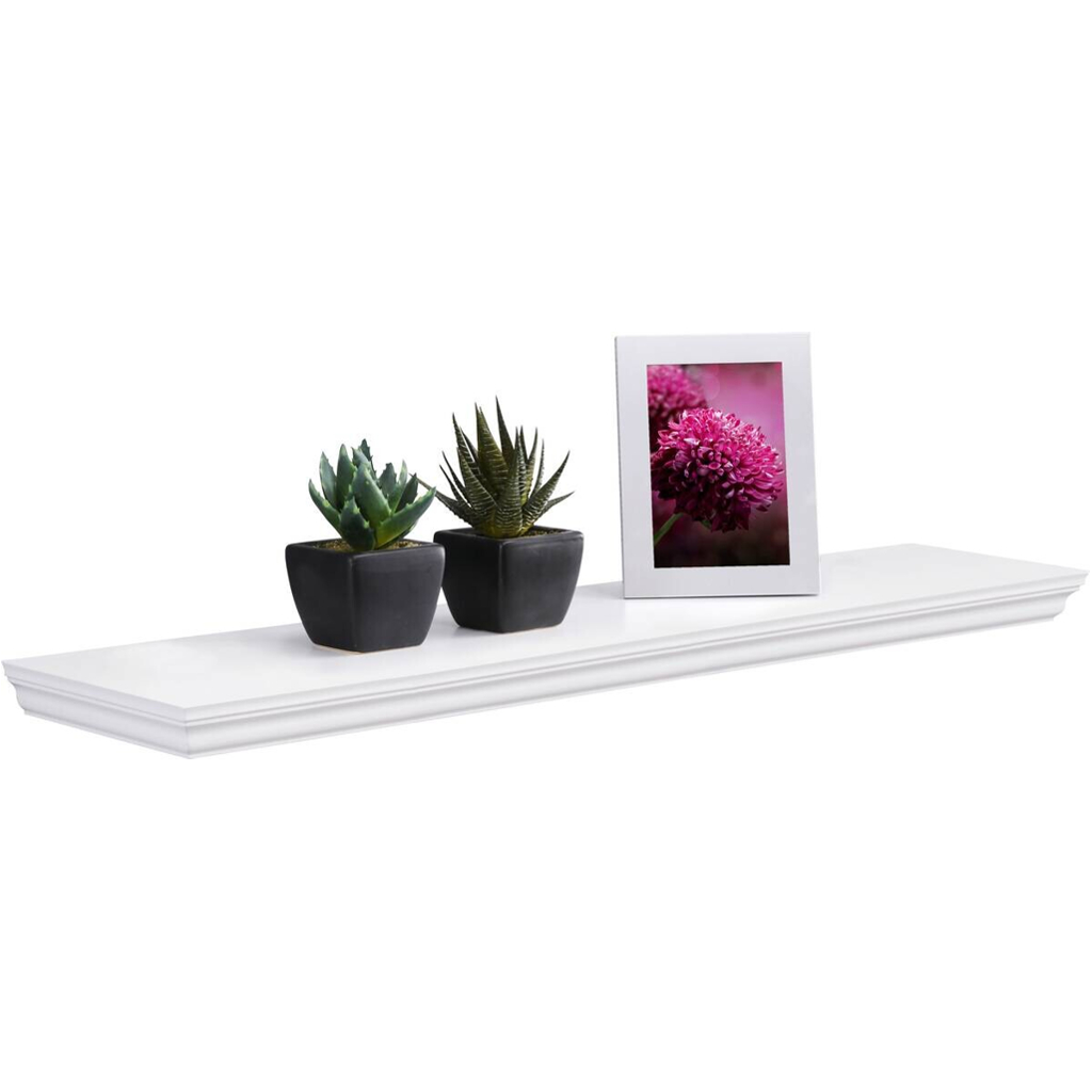 POCO Wandboard Landwood 90 weiß B/T/S: ca. 90x19,5x3,8 cm