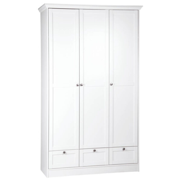 POCO Kleiderschrank Landwood weiß B/H/T: ca. 120x200x51 cm POCO Kleiderschrank Landwood weiß B/H/T: ca. 120x200x51 cm
