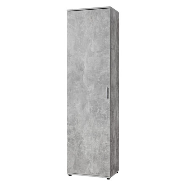4260390314316 Mehrzweckschrank Kreta
Beton Optik B/H/T: ca. 50x184x34,5 cm