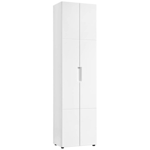 4260390316013 Mehrzweckschrank Mailand 10
weiß weiß Hochglanz B/H/T: ca. 53x202x35 cm