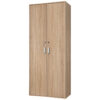 POCO Aktenschrank Kreta Eiche Sonoma Nachbildung B/H/T: ca. 75x190x39 cm