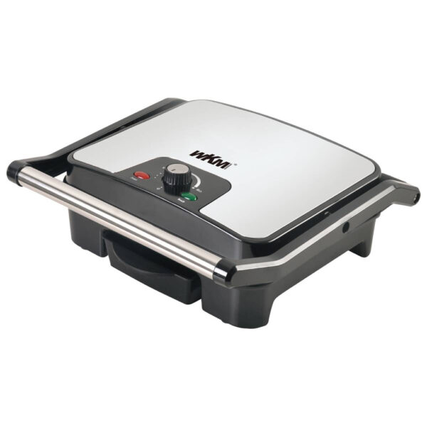 WKM Kontaktgrill KG-201.1 schwarz Kunststoff Metall B/H/T: ca. 32,6x12,7x32,6 cm