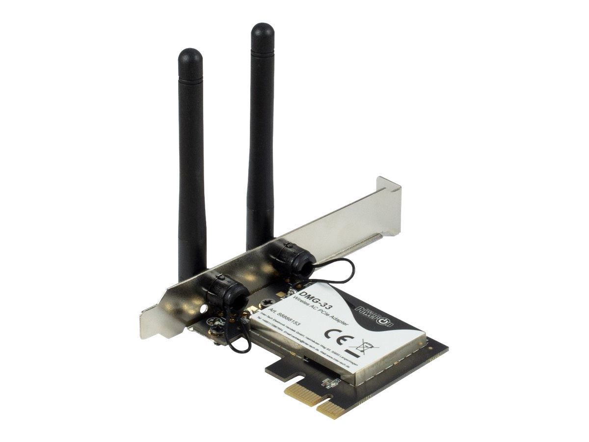 Inter – Tech DMG – 33 – Netzwerkadapter – PCIe