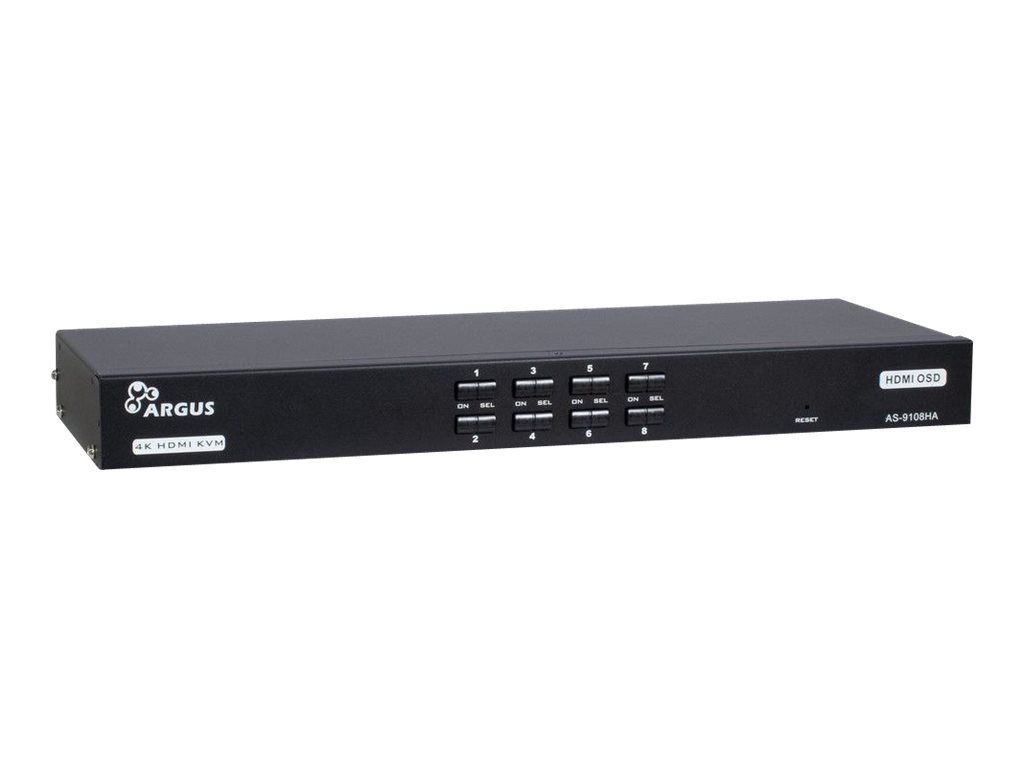 Inter – Tech Argus AS – 9108HA – KVM – Switch – 8 x KVM port(s)
