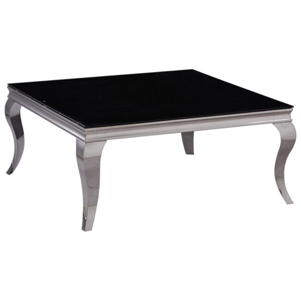 POCO Glascouchtisch Orient schwarz lackiert B/H/T: ca. 100x45x100 cm POCO Glascouchtisch Orient schwarz lackiert B/H/T: ca. 100x45x100 cm