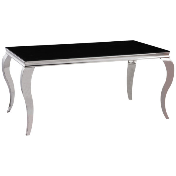 POCO Esstisch CT053 schwarz lackiert B/H/T/S: ca. 160x76x90x1 cm POCO Esstisch CT053 schwarz lackiert B/H/T/S: ca. 160x76x90x1 cm