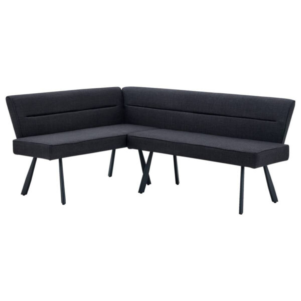 POCO Eckbank Amilia anthrazit B/H/L: ca. 181x48x140 cm