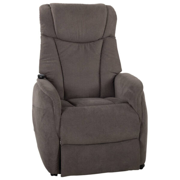 POCO TV-Sessel Ronda graubraun Webstoff B/H/T: ca. 79x116x85 cm