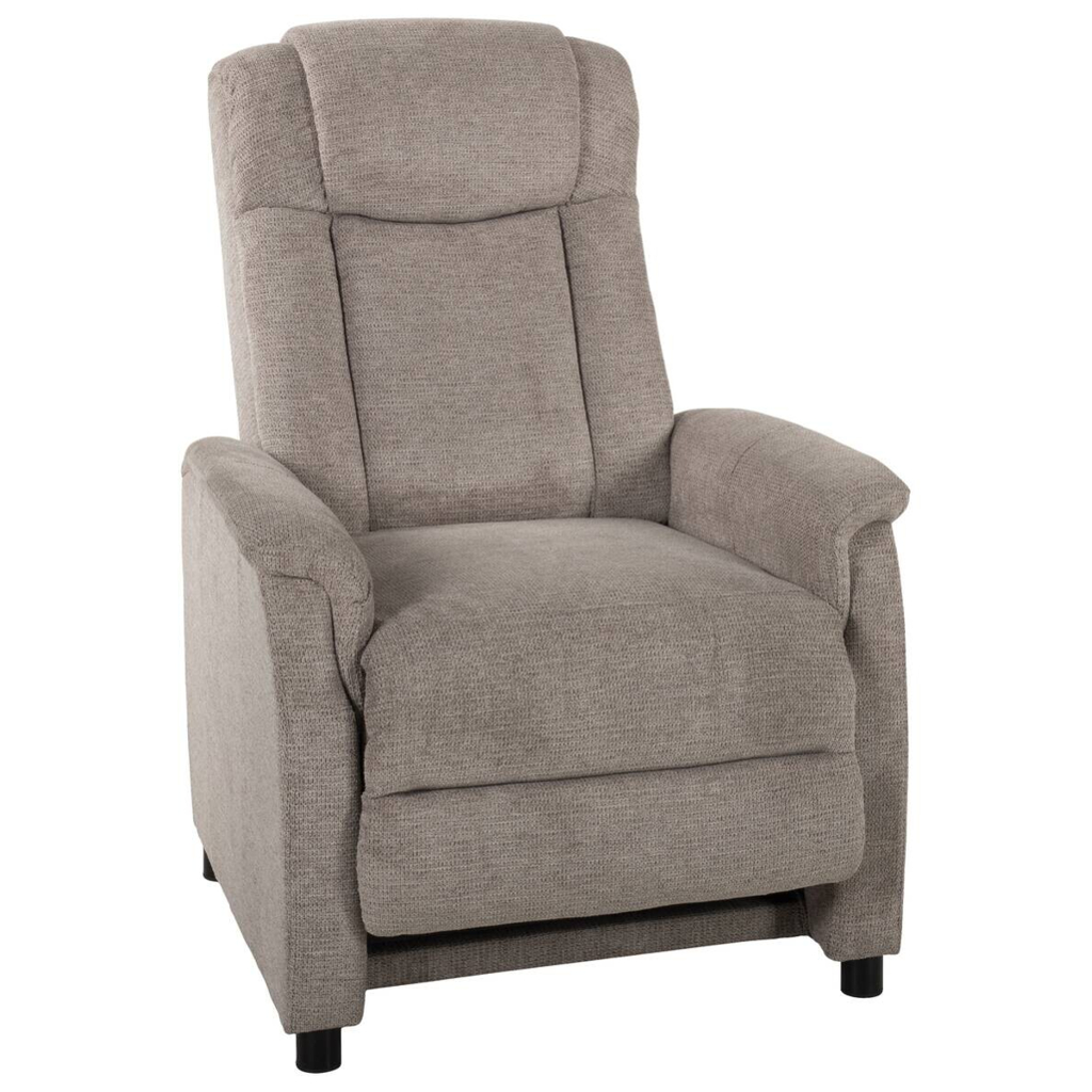 POCO TV-Sessel Delta taupe Webstoff B/H/T: ca. 77x107x91 cm