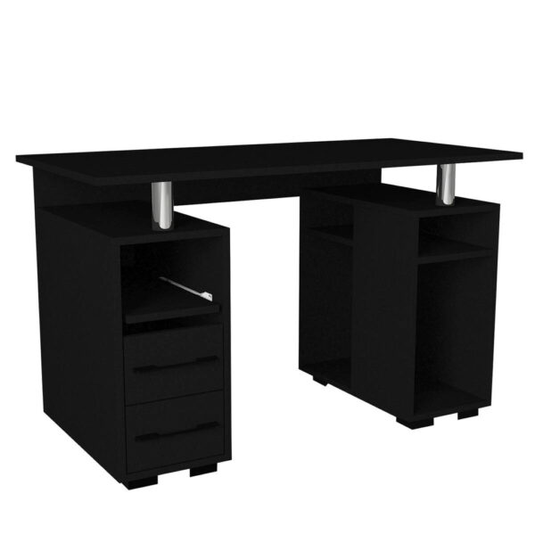 moebel17 Schreibtisch Bello schwarz B/H/T: ca. 120x74x60 cm moebel17 Schreibtisch Bello schwarz B/H/T: ca. 120x74x60 cm