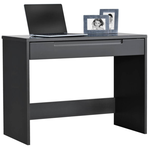 POCO Schreibtisch Mailand anthrazit B/H/T: ca. 97x76x50 cm