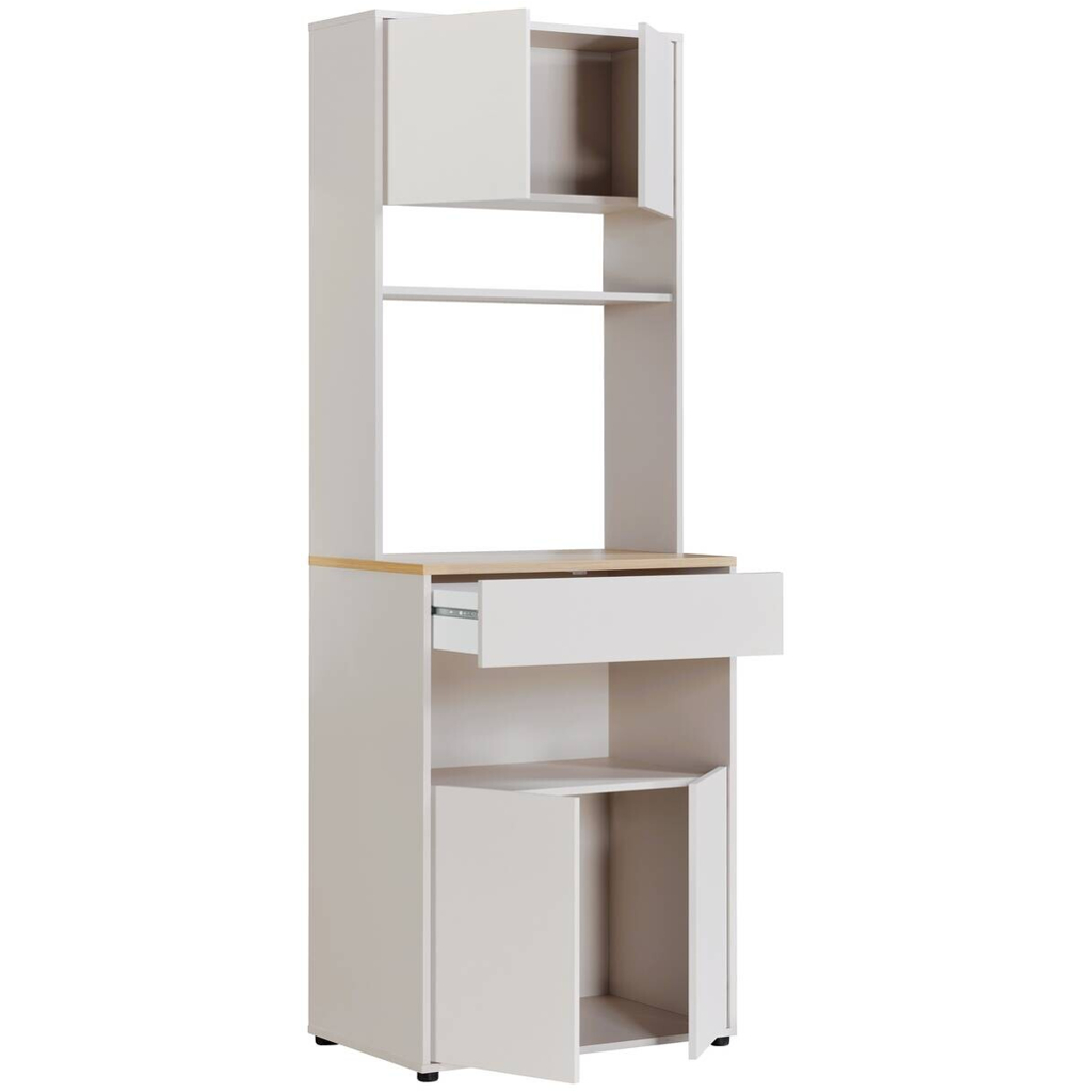 Mehrzweckschrank Kaffeebar
Kaschmir Eiche Nachbildung B/H/T: ca. 70x200x45 cm