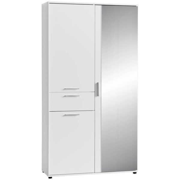 Mehrzweckschrank Kreta 9
weiß B/H/T: ca. 99x184x35 cm
