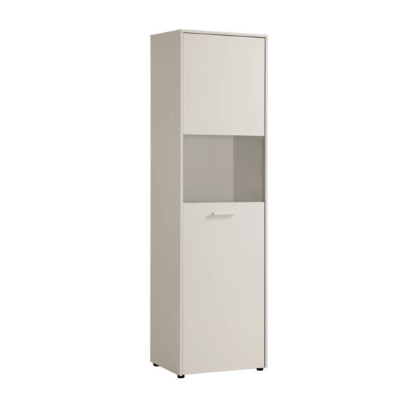 Vitrine Panama
Kaschmir Spanplatte B/H/T: ca. 55x191x40 cm