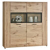POCO Highboard Turin Eiche Viking Nachbildung B/H/T: ca. 150x157x40 cm