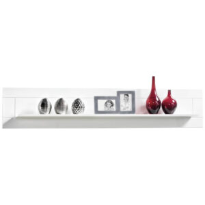 Wandboard Atlanta weiß Hochglanz B/H/T: ca. 168x32x17 cm