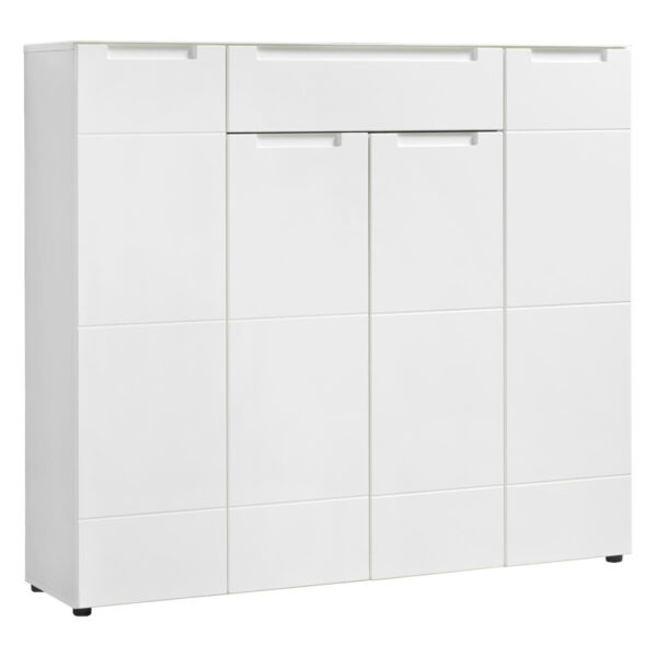 POCO Kommode Mailand 24 weiß weiß Hochglanz B/H/T: ca. 135x120x34 cm POCO Kommode Mailand 24 weiß weiß Hochglanz B/H/T: ca. 135x120x34 cm