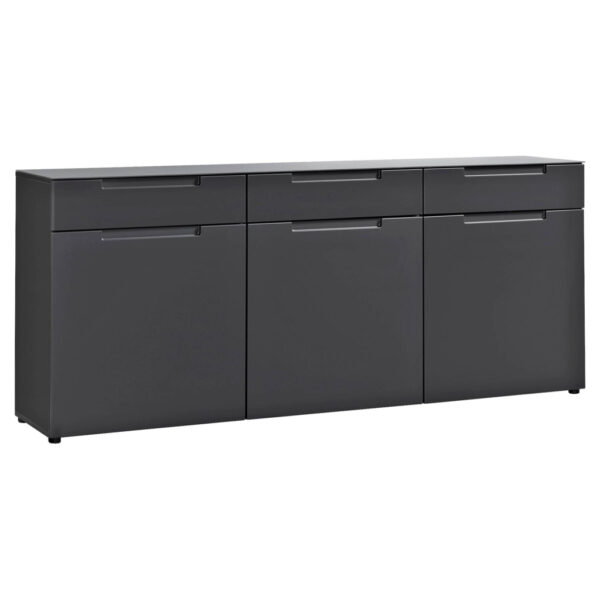 POCO Sideboard Mailand anthrazit matt MDF B/H/T: ca. 192x83x40 cm POCO Sideboard Mailand anthrazit matt MDF B/H/T: ca. 192x83x40 cm