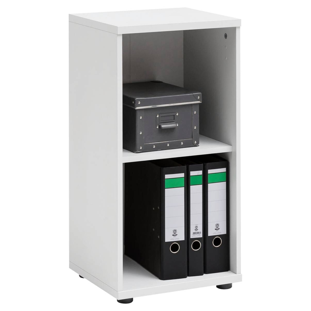Möbelpartner Regal Serie 200 perlweiß B/H/T: ca. 39,3x77,3x34,5 cm