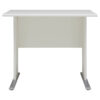 Möbelpartner Schreibtisch Serie 200 perlweiß B/H/T: ca. 90x74,2x65 cm