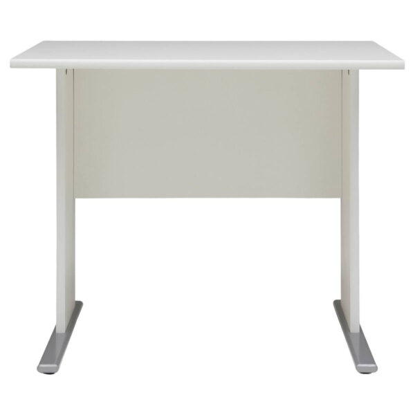 Möbelpartner Schreibtisch Serie 200 perlweiß B/H/T: ca. 90x74,2x65 cm