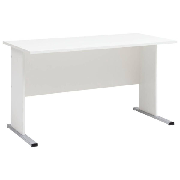 Möbelpartner Schreibtisch Serie 200 perlweiß B/H/T: ca. 140x74,2x65 cm Möbelpartner Schreibtisch Serie 200 perlweiß B/H/T: ca. 140x74,2x65 cm
