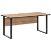 Möbelpartner Schreibtisch Serie 2000 Eiche Landhaus Nachbildung B/H/T: ca. 160x73,2x75 cm
