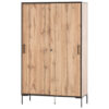 Möbelpartner Hochschrank Serie 2000 Eiche Landhaus Nachbildung B/H/T: ca. 100,1x163,8x41 cm