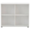 Möbelpartner Regal Serie 400 perlweiß Optik B/H/T: ca. 100x83,6x41 cm