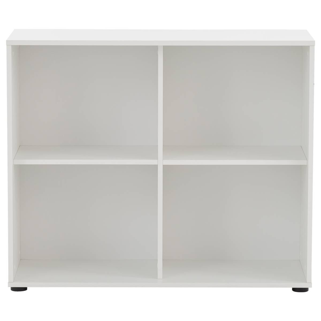 Möbelpartner Regal Serie 400 perlweiß Optik B/H/T: ca. 100x83,6x41 cm