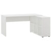 Möbelpartner Eckschreibtisch Serie 400 perlweiß Optik B/H/T: ca. 150x73,6x121,6 cm