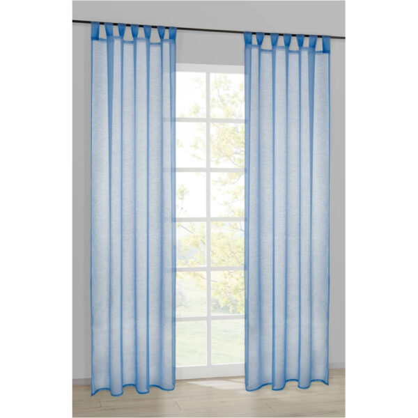 Pocoline - Kombivorhang Julia blau B/L: ca. 135x235 cm in Blau