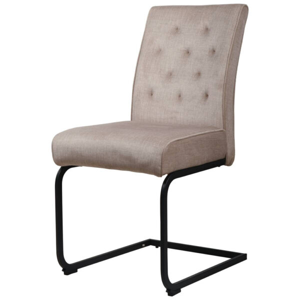 POCO Schwingstuhl Canberra Cappuccino Samtoptik B/H/T: ca. 63x92x49 cm