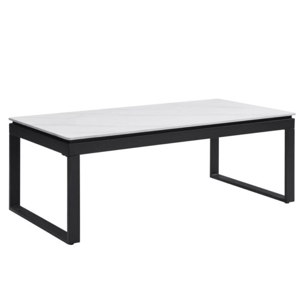 POCO Couchtisch Klara weiß Marmor Optik B/H/T: ca. 120x45x60 cm